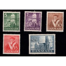 Reformationens 400-års jubilæum - Komplet sæt - Postfrisk.